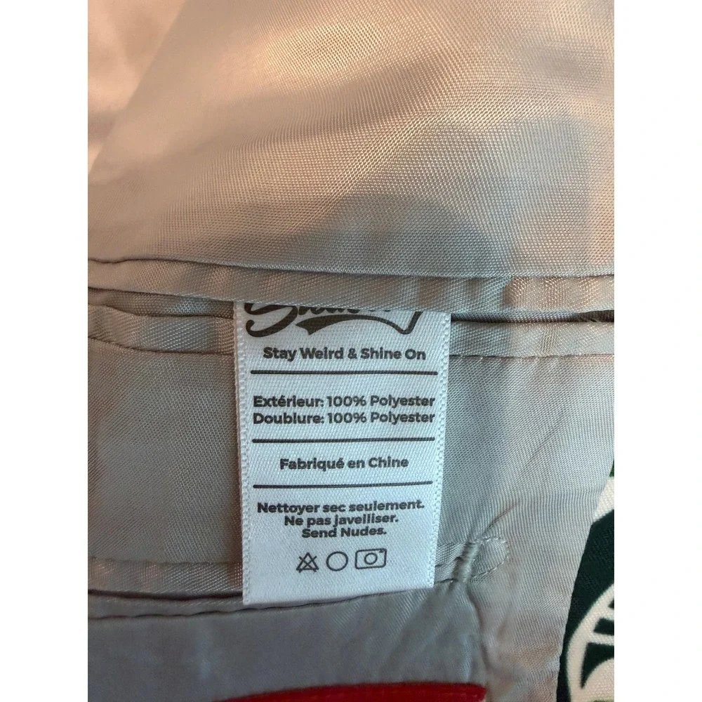 Shinesty Michigan State Spartans Blazer Mens 42 Green White Logo Suit Jacket